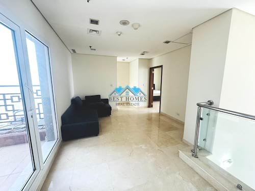 Seaview Fully Furnished Three Bedrooms Duplex Apartment in Salmiya