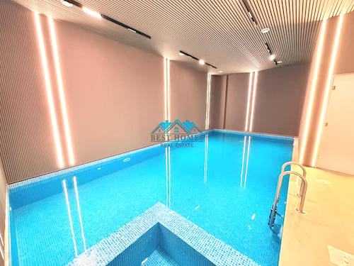 VVIP Luxury Brand New 4 Bedrooms Floor Apartment with Balconies in Hessa Al Mubarak