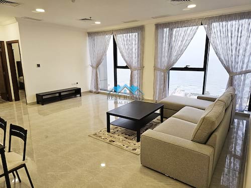 Nice and Modern Style 2 Bedroom Sea View Apartment in Mahboula
