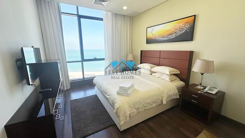 Modern Style Two Bedrooms Sea View Furnished Apartment in Bneid al Gar