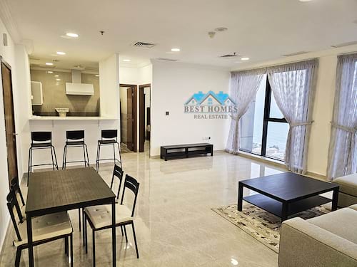Nice and Modern Style 2 Bedroom Sea View Apartment in Mahboula