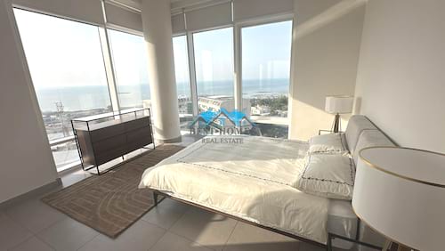 Modern Style Three Bedrooms Apartments Full Sea View in Kuwait City  
