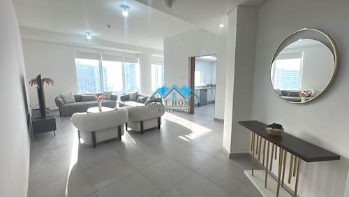 Modern Style Three Bedrooms Apartments Full Sea View in Kuwait City  