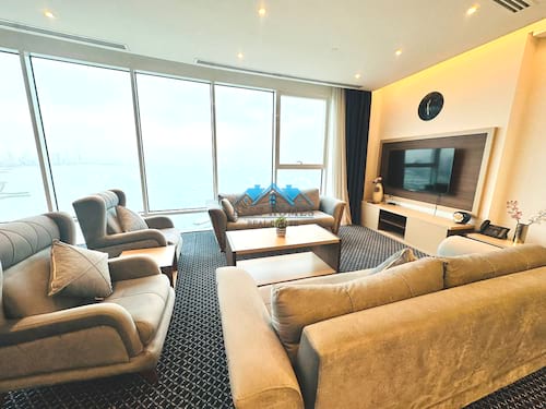 Modern 2 Bedrooms Fully Furnished Sea View Apartment in Salmiya
