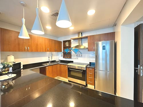 Modern 2 Bedrooms Fully Furnished Sea View Apartment in Salmiya