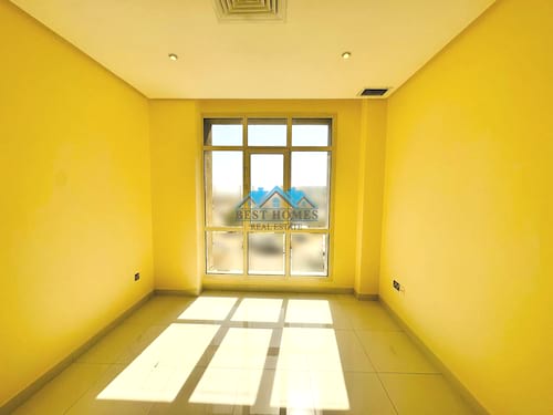 Seaview Three-Bedrooms Apartment with a Balcony in Ras Al Salmiya
