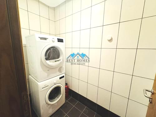 Two Master Bedrooms Apartment With Pool in Salwa