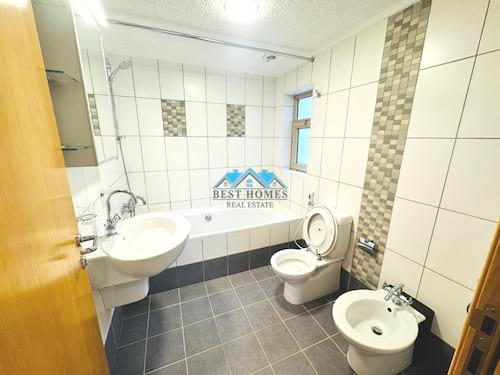 Two Master Bedrooms Apartment With Pool in Salwa