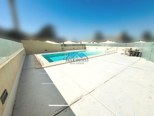 Sea View Four Bedrooms Apartment with Balcony in Salmiya