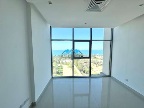 Sea View Four Bedrooms Apartment with Balcony in Salmiya