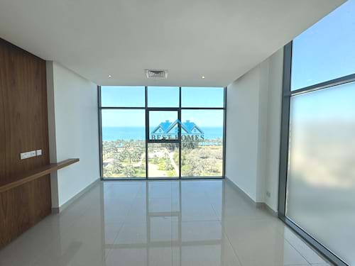Sea View Four Bedrooms Apartment with Balcony in Salmiya
