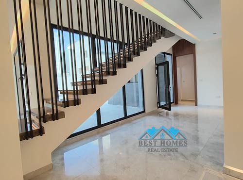 Brand New 5 Master Bedrooms Modern Villa in West Abdullah Al Mubarak