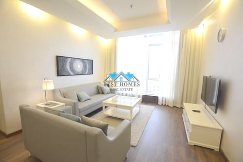 Modern Style Two Bedrooms Fully Furnished Apartment in Salmiya
