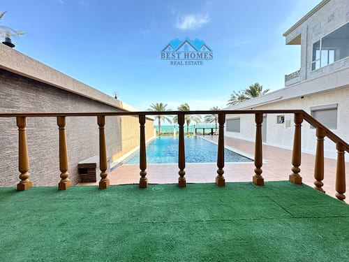 03 Bedrooms Ground Floor with Pool in Abu Al Hasania