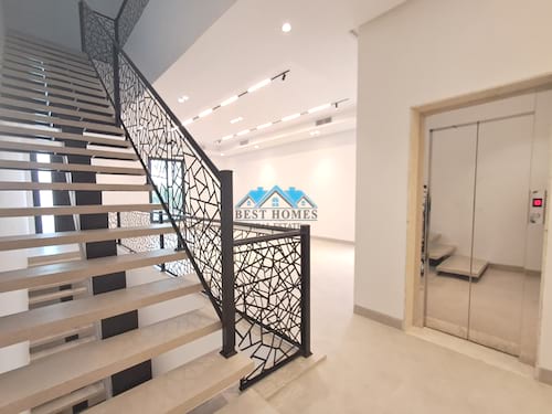 Exclusive 4 Master Bedroom Duplex Villa with Private Elevator in Mishref