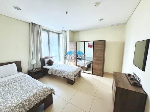 Nice & Modern 3 Bedrooms Full Sea View Apartment in Salmiya