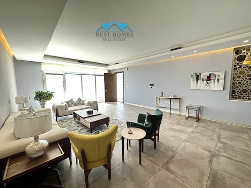 Spacious 03 bedroom fully furnished floor in Bayan