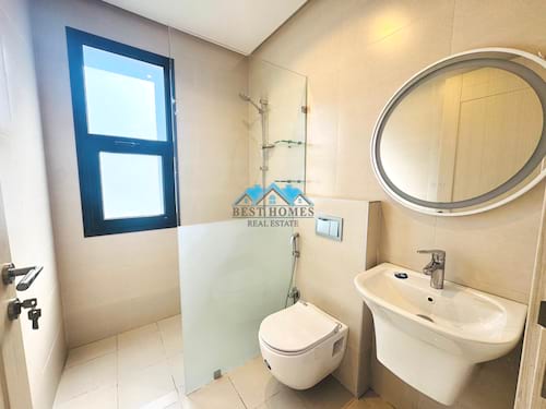 Brand New Seaview Two Bedrooms Apartment with a Balcony in Shaab al Bahri 