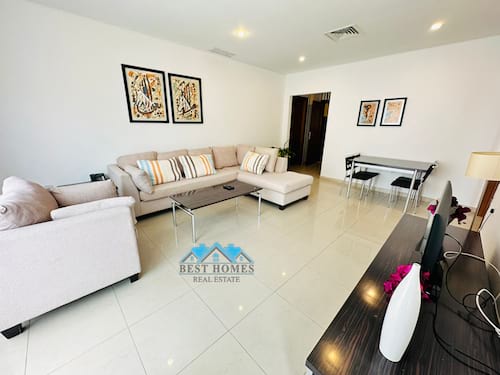 Spacious one bedroom furnished apartment in salmiya 