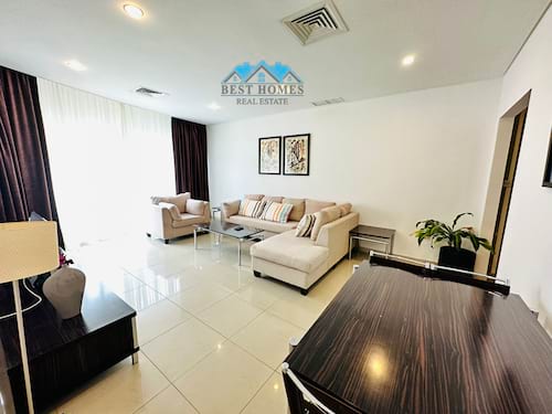 Spacious one bedroom furnished apartment in salmiya 