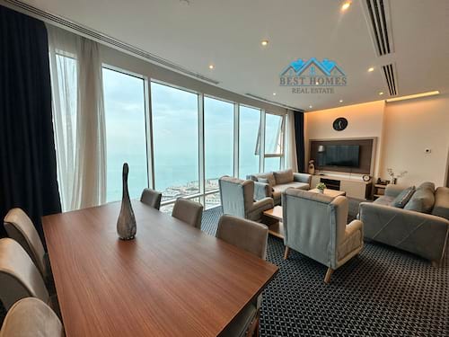 02 Bedroom Fully Furnished Sea View Apartments in Salmiya.