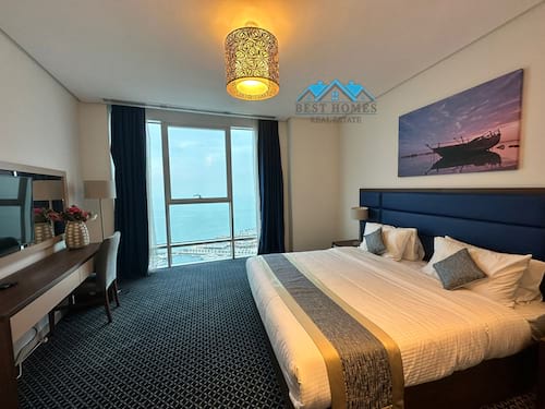 02 Bedroom Fully Furnished Sea View Apartments in Salmiya.