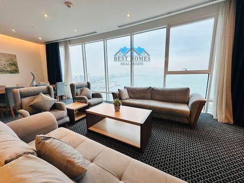 02 Bedroom Fully Furnished Sea View Apartments in Salmiya.