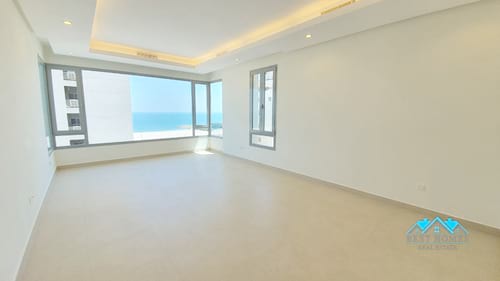 High quality and modern 2 bedroom apartment with sea view in Salmiya
