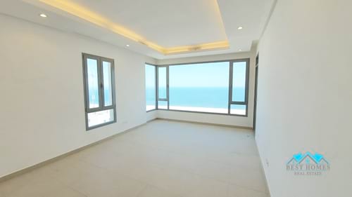 High quality and modern 2 bedroom apartment with sea view in Salmiya