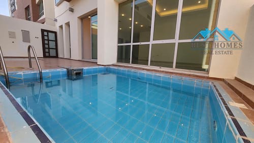 4 Bedroom Triplex Villa with See View and Private Swimming Pool in Salmiya