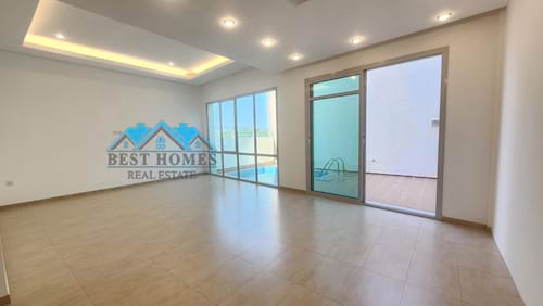 4 Bedroom Triplex Villa with See View and Private Swimming Pool in Salmiya