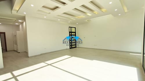 Modern style four bedroom ground floor duplex in Jabriya