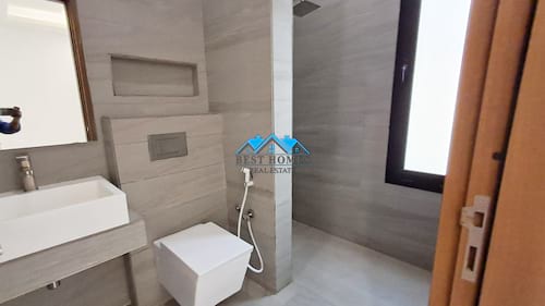 Modern style four bedroom ground floor duplex in Jabriya