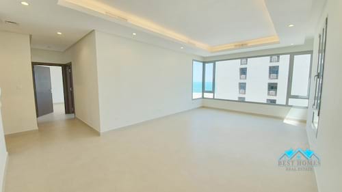 High quality and modern 2 bedroom apartment with sea view in Salmiya