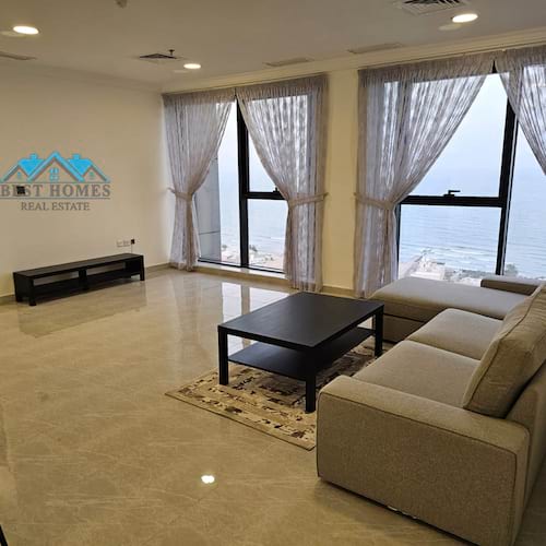 Nice and Modern Style 2 Bedroom Sea View Apartment in Mahboula