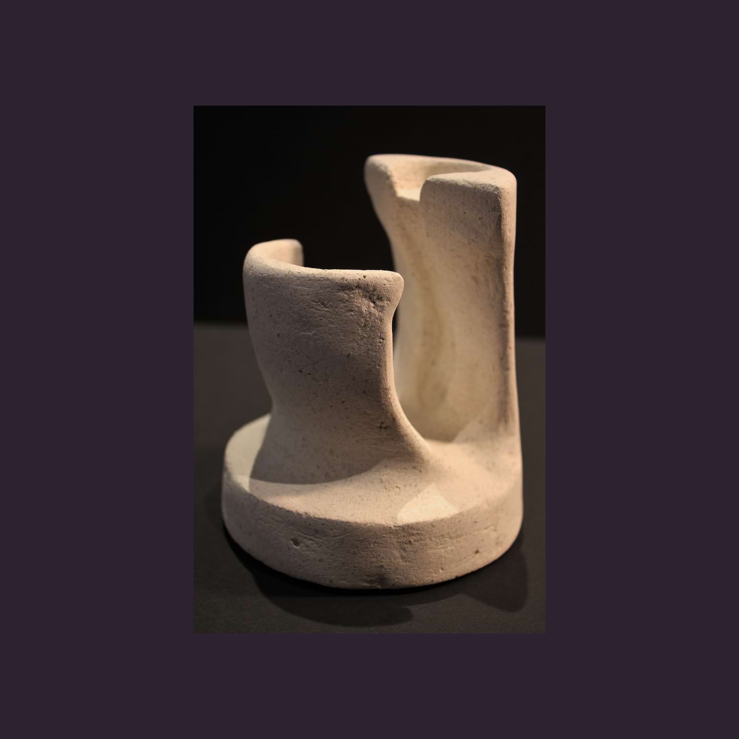  68. Sidney Miller. Sculpture in the Round. Plaster. 2021.