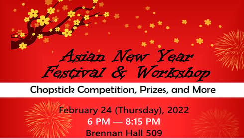 Asian New Year Festival and Workshop banner image