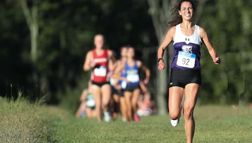 Royal Review: Jessica Hoffmann of Women's Cross Country Shines at Lock Haven Invitational banner image