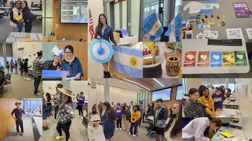 Students attend event  that celebrates Argentinian culture banner image