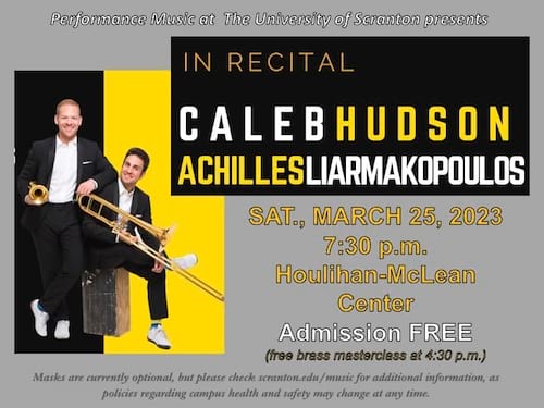 Caleb Hudson and Achilles Liarmakopoulos Trio to perform March 25banner image