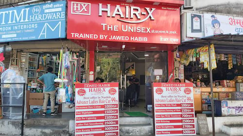 HAIR-X THE UNISEX SALON in Nashik
