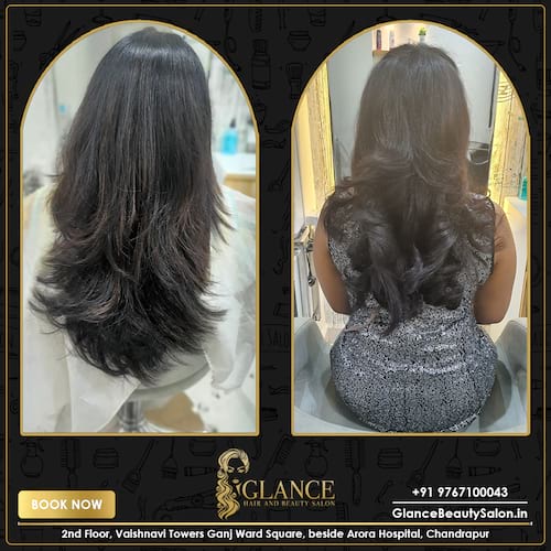 Glance Hair and Beauty Academy in Chandrapur