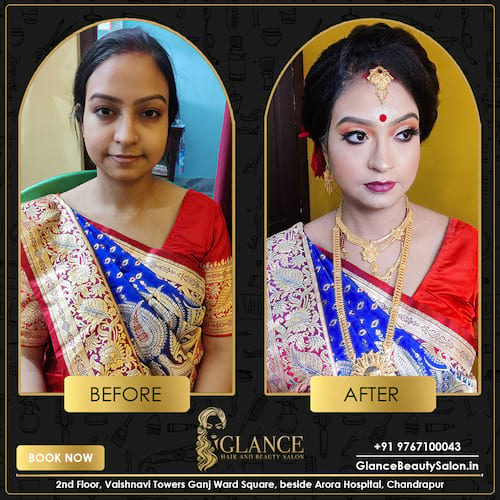 Glance Hair and Beauty Academy in Chandrapur