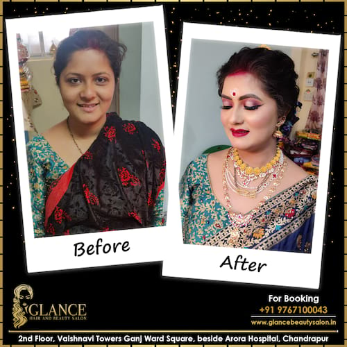 Glance Hair and Beauty Academy in Chandrapur