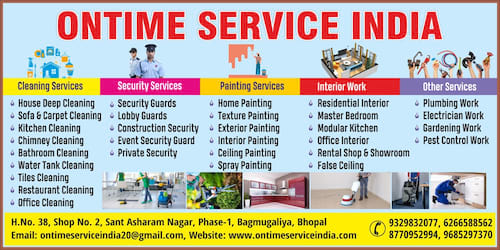 Ontime Service (India) Bhopal in Bhopal