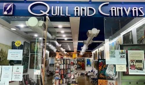 Quill and Canvas Book Store Art Gallery in Gurgaon