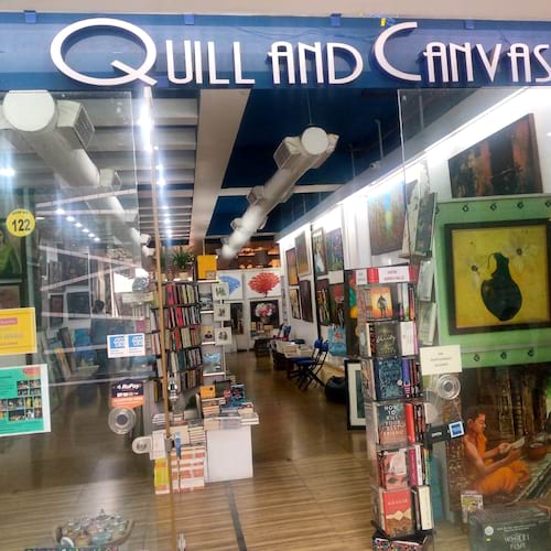 Quill and Canvas Book Store Art Gallery in Gurgaon