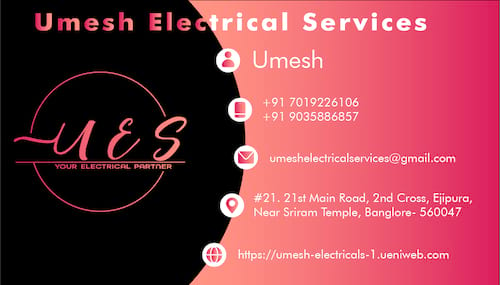 Umesh Electrical Services  in Bengaluru