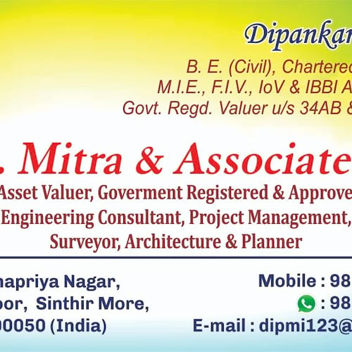 D. Mitra & Associates(Property Asset Valuer & Chartered Engineer) in India