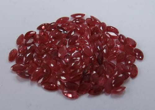 Ruby Marquise: 5mm x 3mm